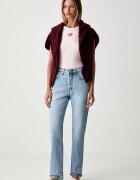 Levi's дънки straight дамски 501® JEANS FOR WOMEN сини 12501