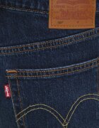 Levi's дънки straight дамски 501® JEANS FOR WOMEN тъмносини 12501