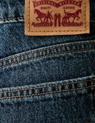 Levi's дънки straight дамски SUPERLOW STRAIGHT тъмносини 0081X