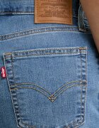 Levi's дънки wide leg дамски 728 HR WIDE LEG сини 0039B-0021