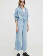 Levi's Дънков гащеризон в синьо от памук с яка