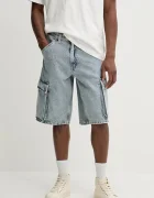 Levi's Дънков къс панталон 478 BAGGY CARGO SHORTS