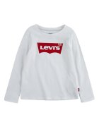 Levi's Детска блуза с дълги ръкави в бяло