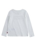 Levi's Детска блуза с дълги ръкави в бяло