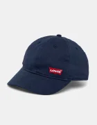 Levi's Детска памучна шапка с козирка LAN RICHMOND BATWING CURVE BRI