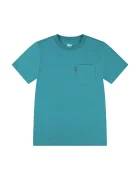 Levi's Детска памучна тениска SUNSET POCKET TEE