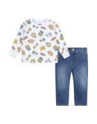 Levi's Детски комплект HIKING AOP TEE & PANT SET