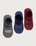 Levi's къси чорапи с памук 3 броя бордо 37157-1502