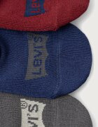 Levi's къси чорапи с памук 3 броя бордо 37157-1502