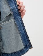 Levi's късо яке мъжко от деним CRISTOBAL GARAGE синьо 005BL-0002