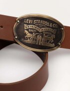 Levi's колан от кожа BILLY PLAQUE кафяв D7860-0001