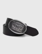 Levi's Кожен колан BILLY PLAQUE в черно 38017-0046