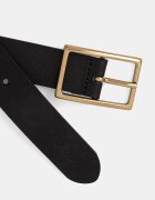Levi's Кожен колан RECTANGLE BUCKLE в черно 004CH