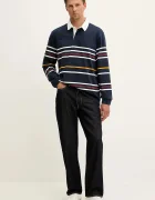Levi's Памучен суичър мъжки в тъмносиньо с десен A4845
