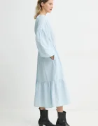 Levi's Памучна рокля JOLENE LS MAXI DRESS