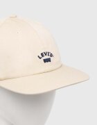 Levi's Памучна шапка с козирка в бежово с апликация 000AG-0002