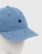 Levi's Памучна шапка с козирка в синьо с изчистен дизайн D7920-0004