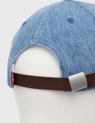 Levi's Памучна шапка с козирка в синьо с изчистен дизайн D7920-0004