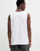 Levi's Памучна тениска GRAPHIC ROWER TANK в бяло A7642
