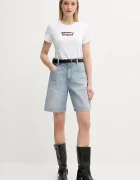 Levi's Памучна тениска LSE THE PERFECT TEE дамска в тъмносиньо A2086