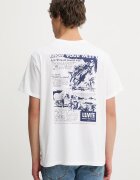 Levi's Памучна тениска SS RELAXED FIT в бяло с принт 16143-2447