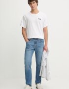 Levi's Памучна тениска SS RELAXED FIT в бяло с принт 16143-2447