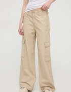Levi's Панталон BAGGY CARGO в бежово с широка каройка с висока талия