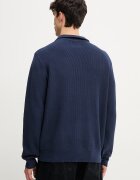 Levi's пуловер мъжки с добавена вълна LIGHTWEIGHT HM QUARTER ZIP син 0058U