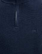 Levi's пуловер мъжки с добавена вълна LIGHTWEIGHT HM QUARTER ZIP син 0058U