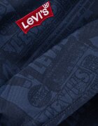 Levi's Раница L-Pack Standard в тъмносиньо голям размер с десен D5463-0020