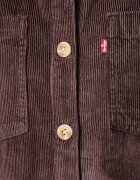 Levi's риза дамска от джинс IRIS OVERSHIRT кафява 001SS