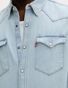 Levi's Риза Мъжка деним BARSTOW WESTERN STANDARD синя 85744-0118
