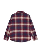 Levi's риза за деца от памук SHADOW PLAID SHIRT бордо на каре 9ER927