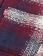 Levi's риза за деца от памук SHADOW PLAID SHIRT бордо на каре 9ER927