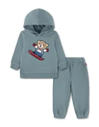 Levi's спортен комплект анцуг за деца с памук BEAR KNIT SET тюркоазен 6ER486