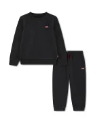 Levi's спортен комплект анцуг за деца с памук HOODIE & JOGGER SET черен 9EP012