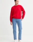 Levi's суичър дамски LSE_EVERYDAY червен 002AJ