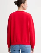 Levi's суичър дамски LSE_EVERYDAY червен 002AJ