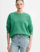 Levi's Суичър EVERYDAY SWEATSHIRT в зелено с изчистен дизайн A5942-0055