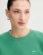Levi's Суичър EVERYDAY SWEATSHIRT в зелено с изчистен дизайн A5942-0055