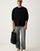 Levi's суичър мъжки с памук SWEATS CREW черен A1572
