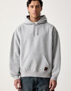 Levi's суичър с качулка мъжки с памук WORKWEAR PO сив 0084Q