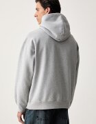 Levi's суичър с качулка мъжки с памук WORKWEAR PO сив 0084Q