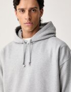 Levi's суичър с качулка мъжки с памук WORKWEAR PO сив 0084Q