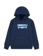Levi's суичър с качулка за деца с памук SKATE PARK BATWING HOODIE тъмносин 8ER750