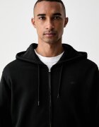 Levi's суичър с цип и качулка мъжки от памук THE ORIGINAL HM ZIP UP черен 34584