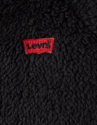 Levi's суичър с цип за деца от полар LT WT SHERPA JACKET черен 9ER308