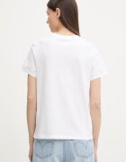 Levi's тениска basic дамска от памук GR T2 PERFECT TEE бяла 005GV.0024
