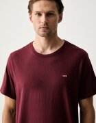 Levi's тениска мъжка от памук SS ORIGINAL HM TEE бордо 56605