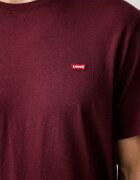 Levi's тениска мъжка от памук SS ORIGINAL HM TEE бордо 56605